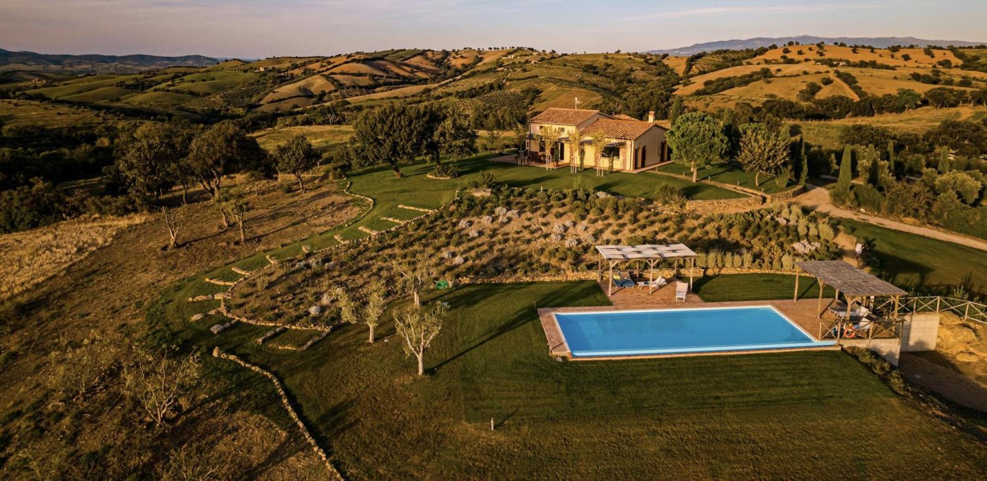 Poggio Tamantino, Villa Con Piscina In Maremma Poggio Cavallo Exterior foto